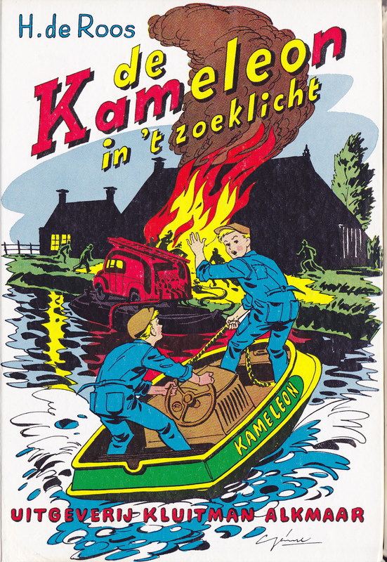 De Kameleon in t zoeklicht