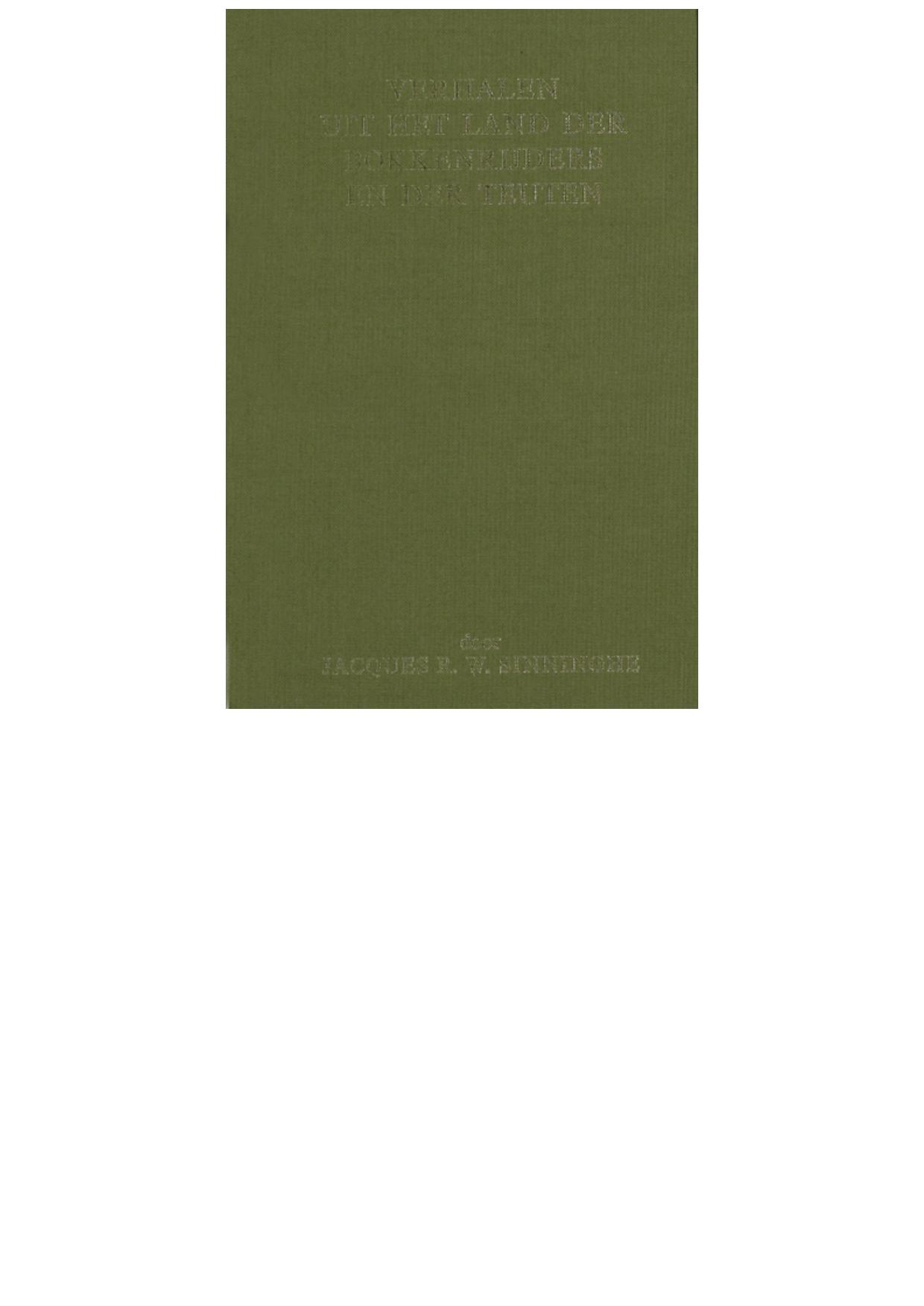 Verhalen uit het land der bokkenrijders en der Teuten