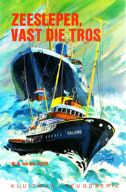 Zeesleper, vast die tros