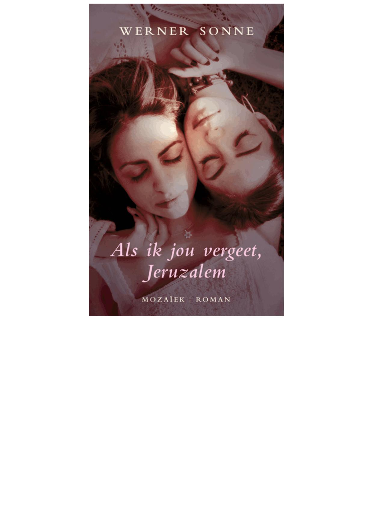 Als ik jou vergeet jeruzalem