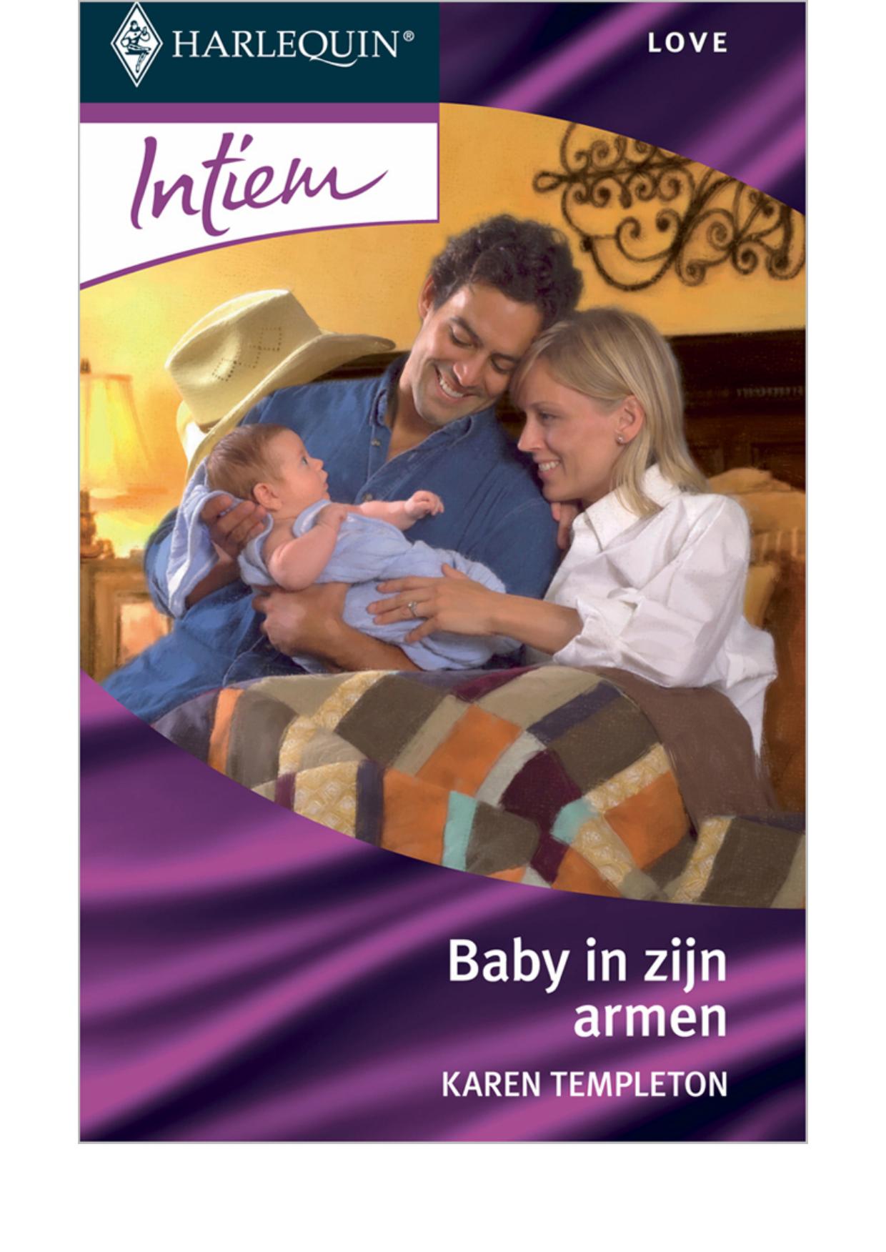 Baby in zijn armen