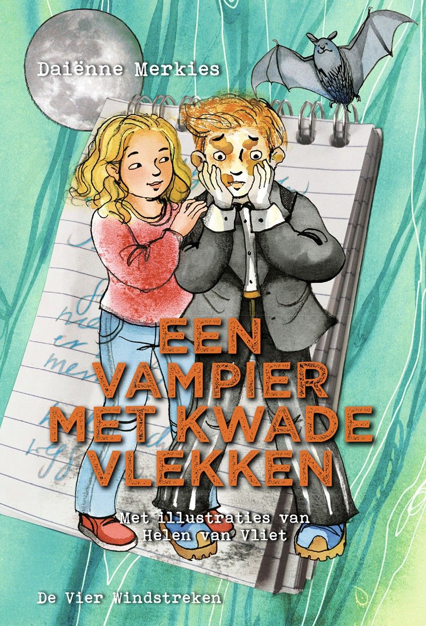 Een vampier met Kwade vlekken