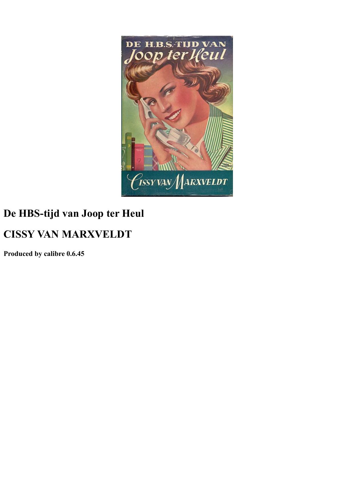 Hbs tijd van joop ter heul dr 1