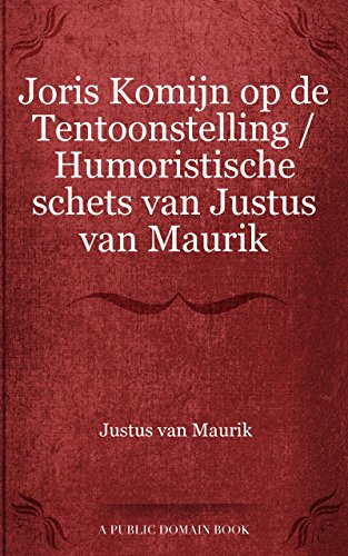 Joris Komijn op de Tentoonstelling Humoristische schets van Justus van Maurik
