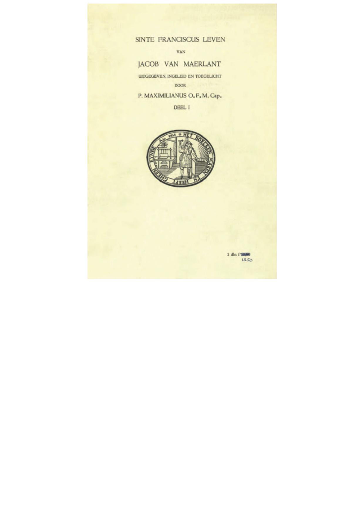 Leven Van Sint Franciscus