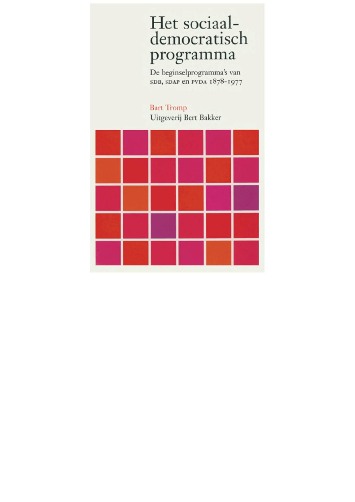 Het sociaal-democratisch programma