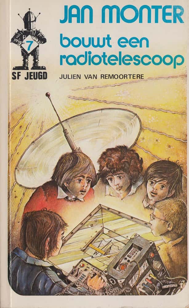 Jan Monter bouwt een radio telescoop