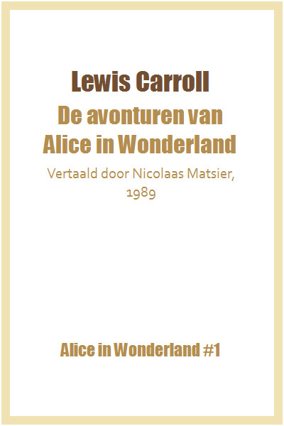De avonturen van Alice in Wonderland