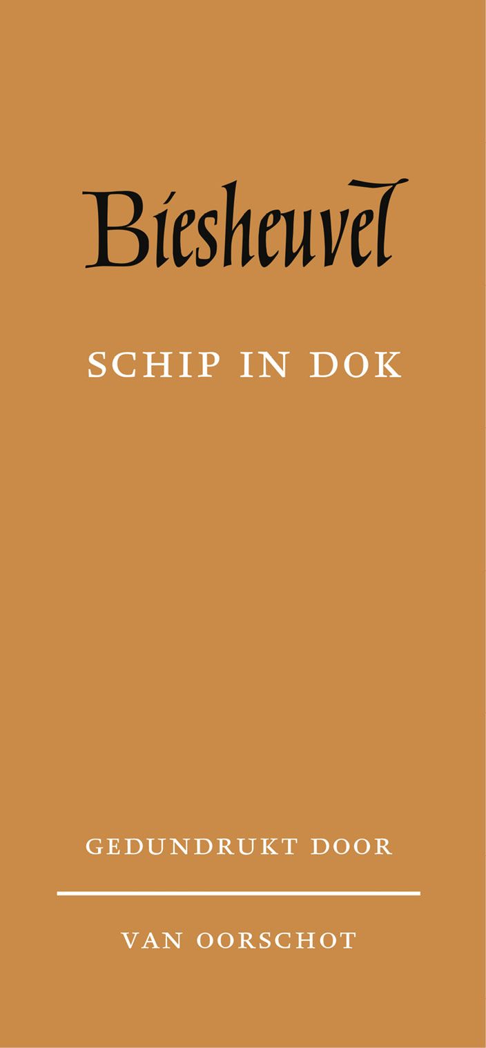 Schip in dok
