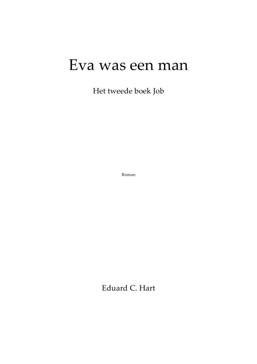 Eva was een man