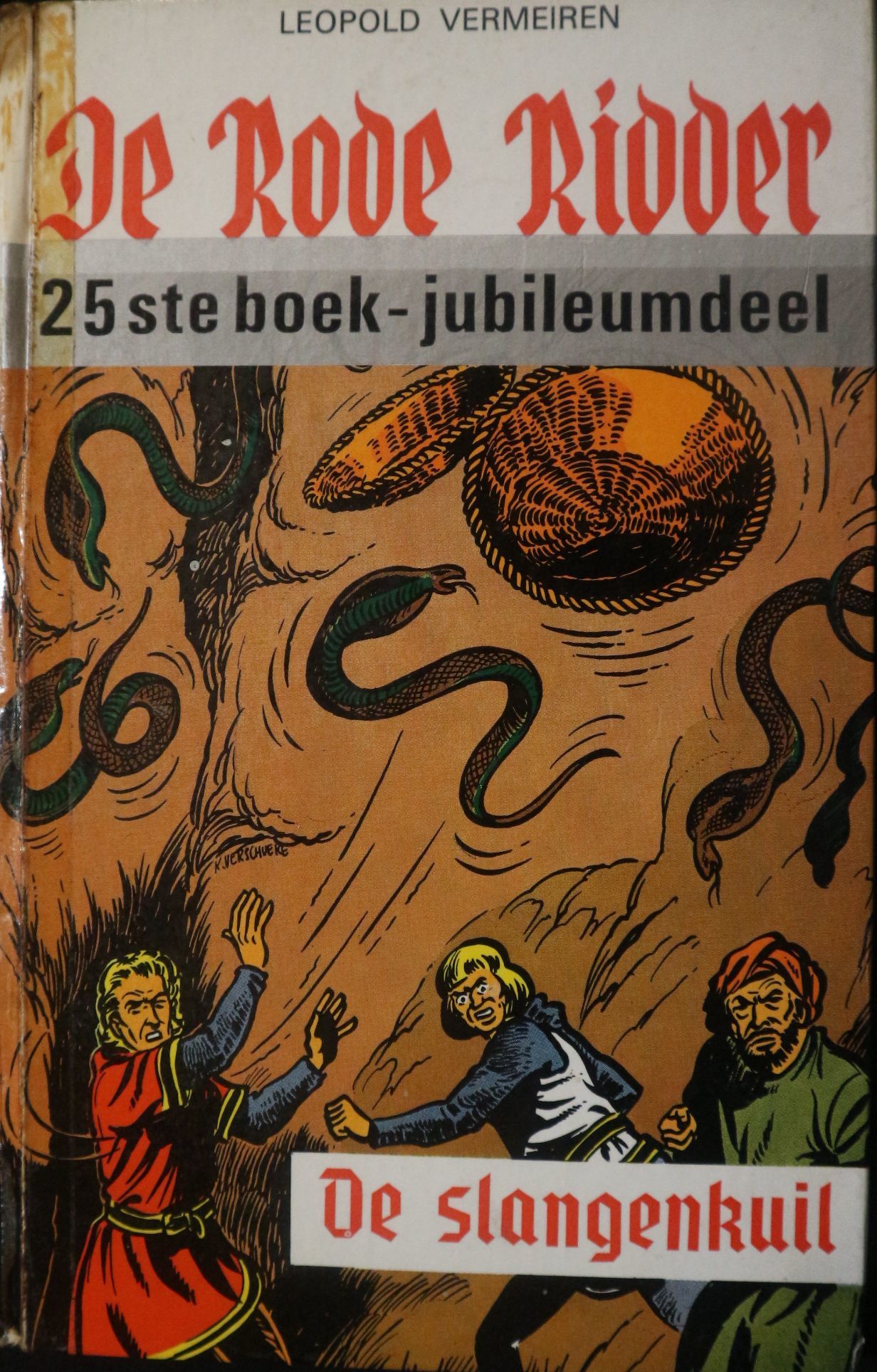 De Rode Ridder de slangenkuil