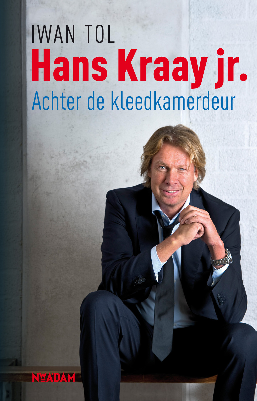 Hans Kraay Jr achter de kleedkamerdeur