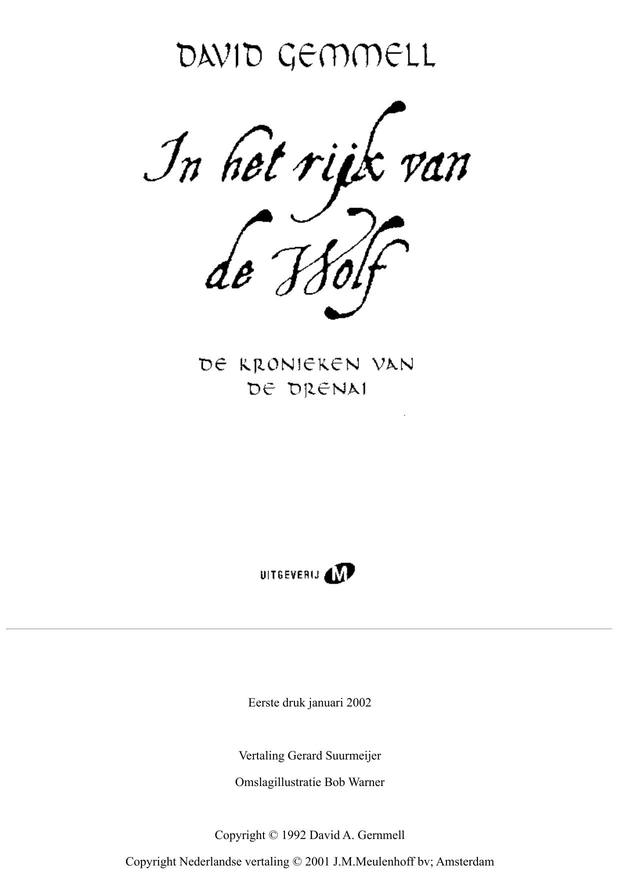 In het rijk van de Wolf