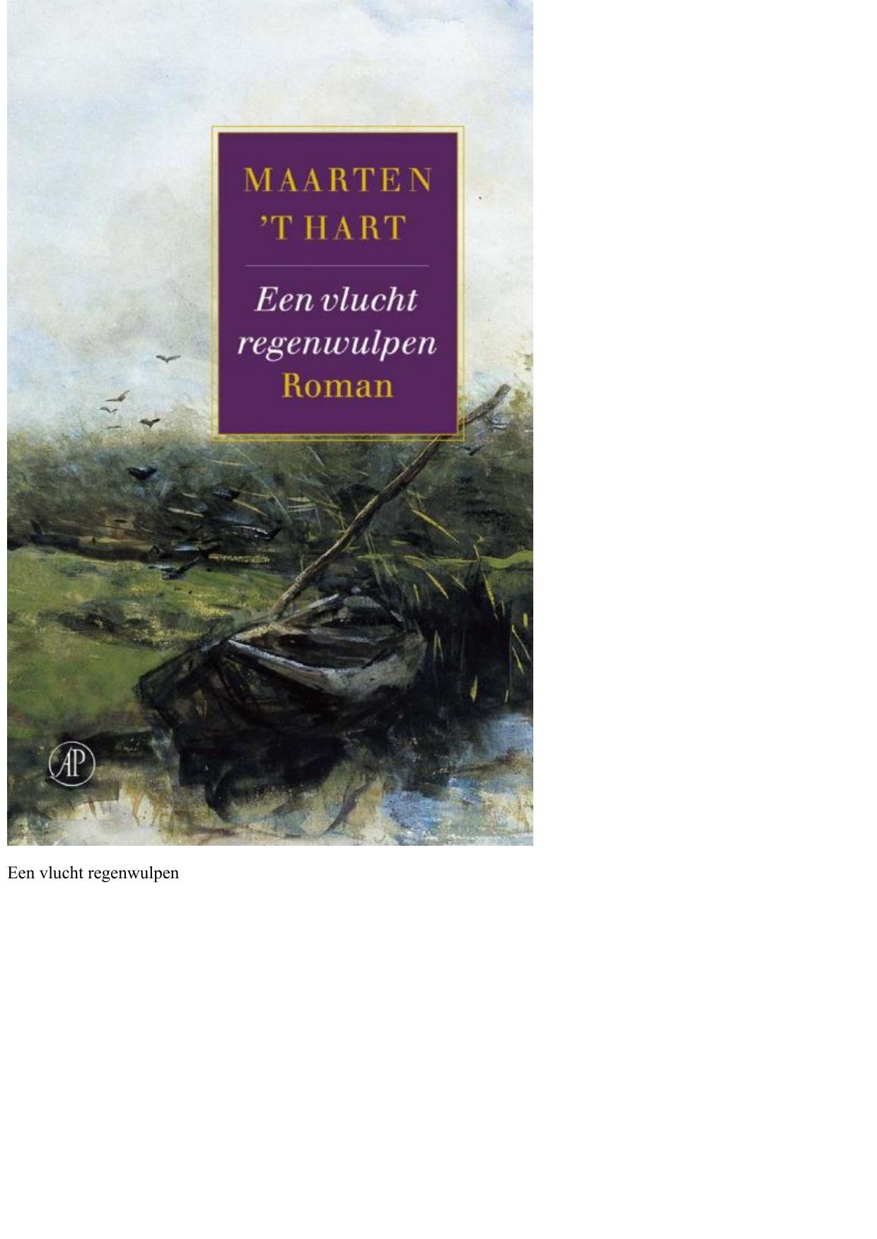 Een vlucht regenwulpen