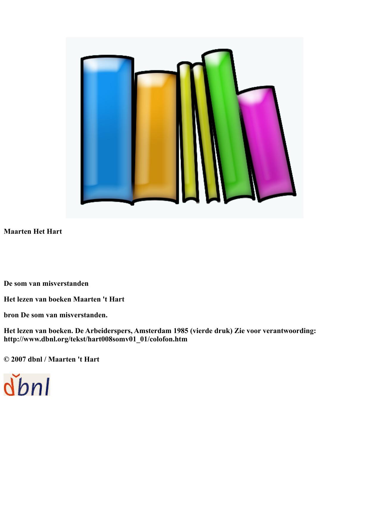 De som van misverstanden