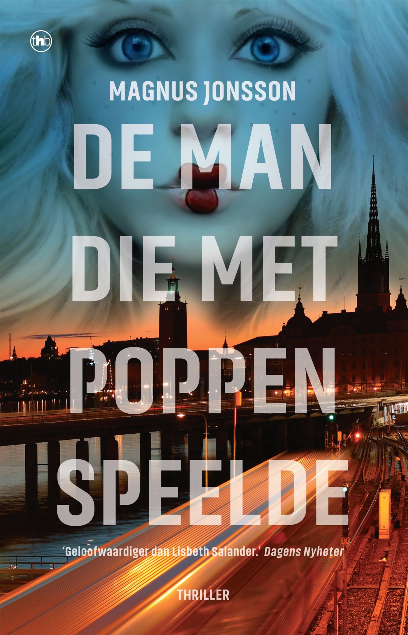 De man die met poppen speelde