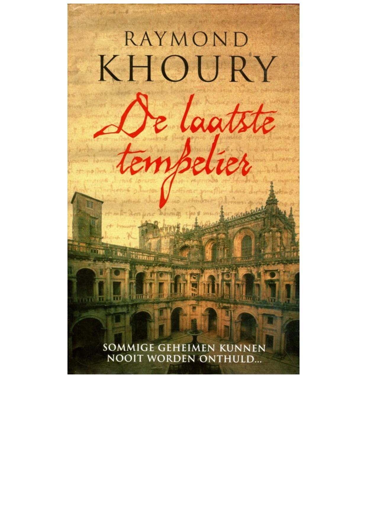 De laatste tempelier