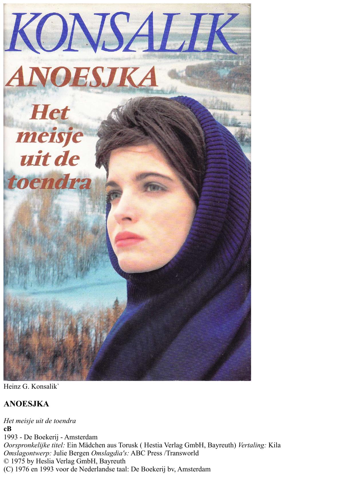 Anoesjka, het meisje uit de toendra