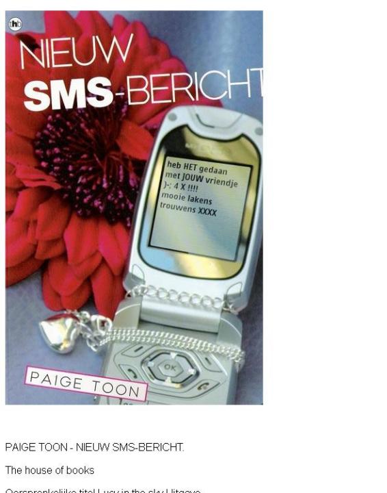 Nieuw sms-bericht